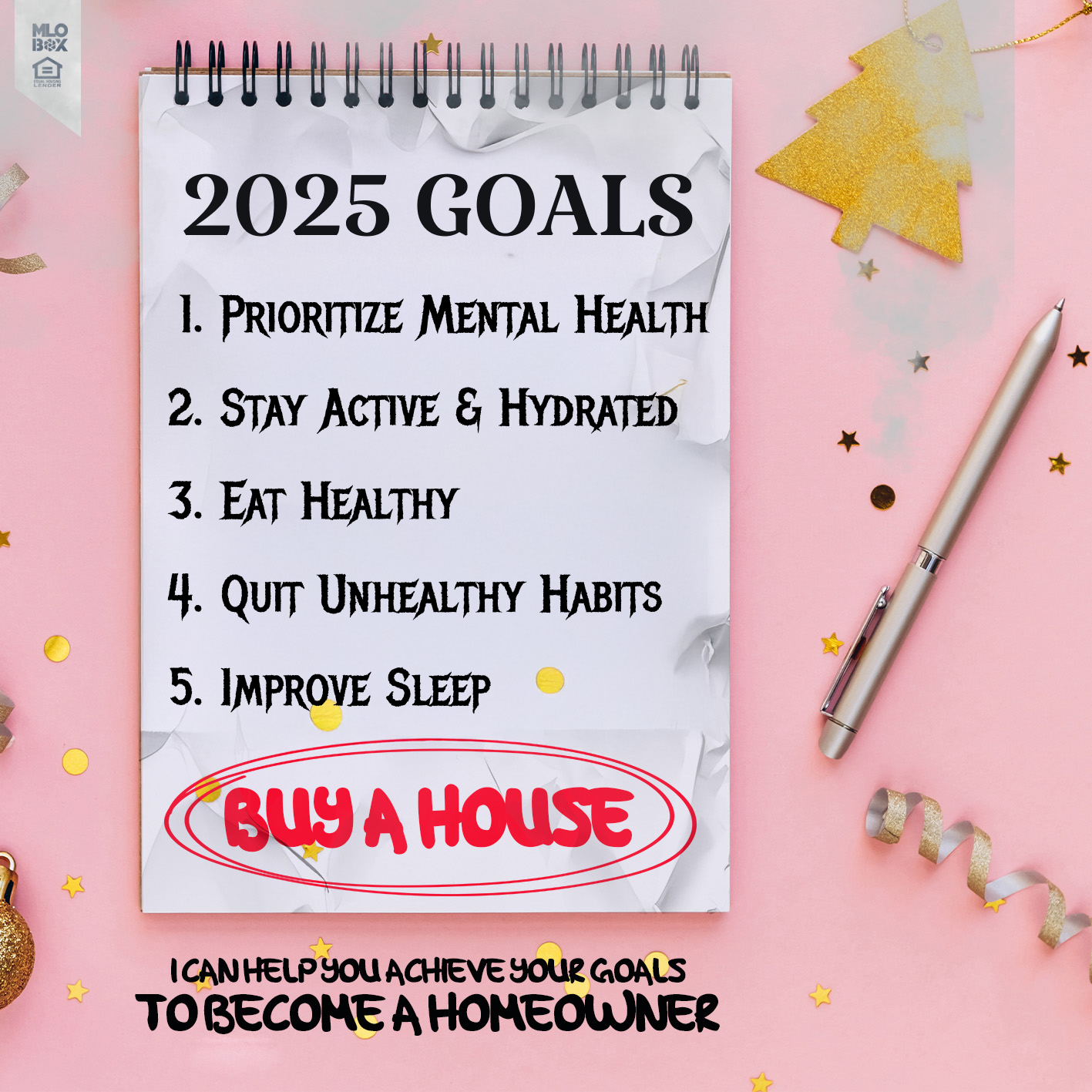 2024 GOALS - Lance Rosenquest - Mortgage Advisor