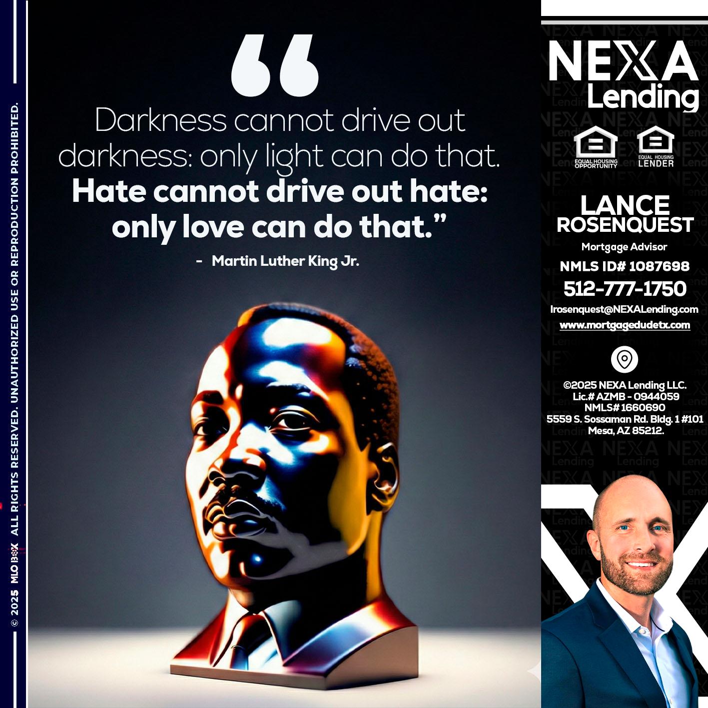 MLK 2026 - Lance Rosenquest -Mortgage Advisor