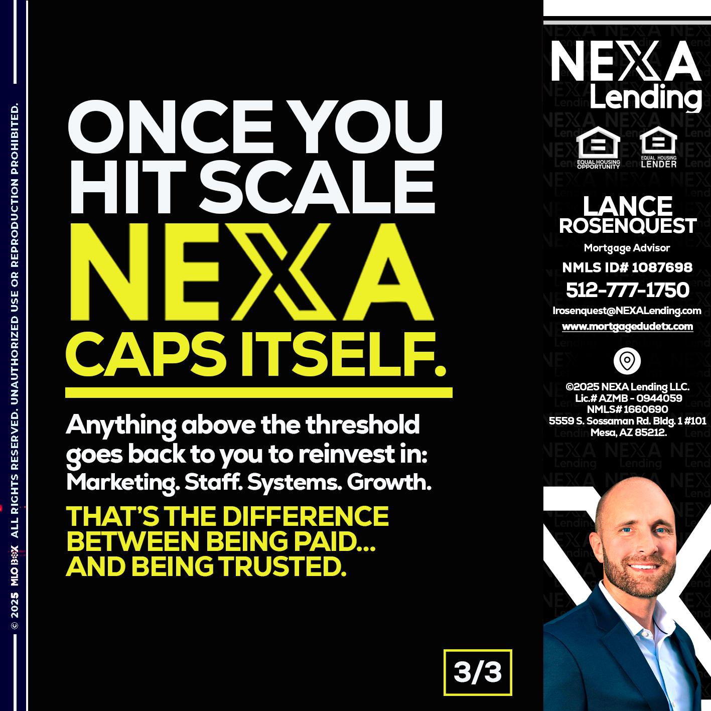 3 OF 3 - Lance Rosenquest -Mortgage Advisor