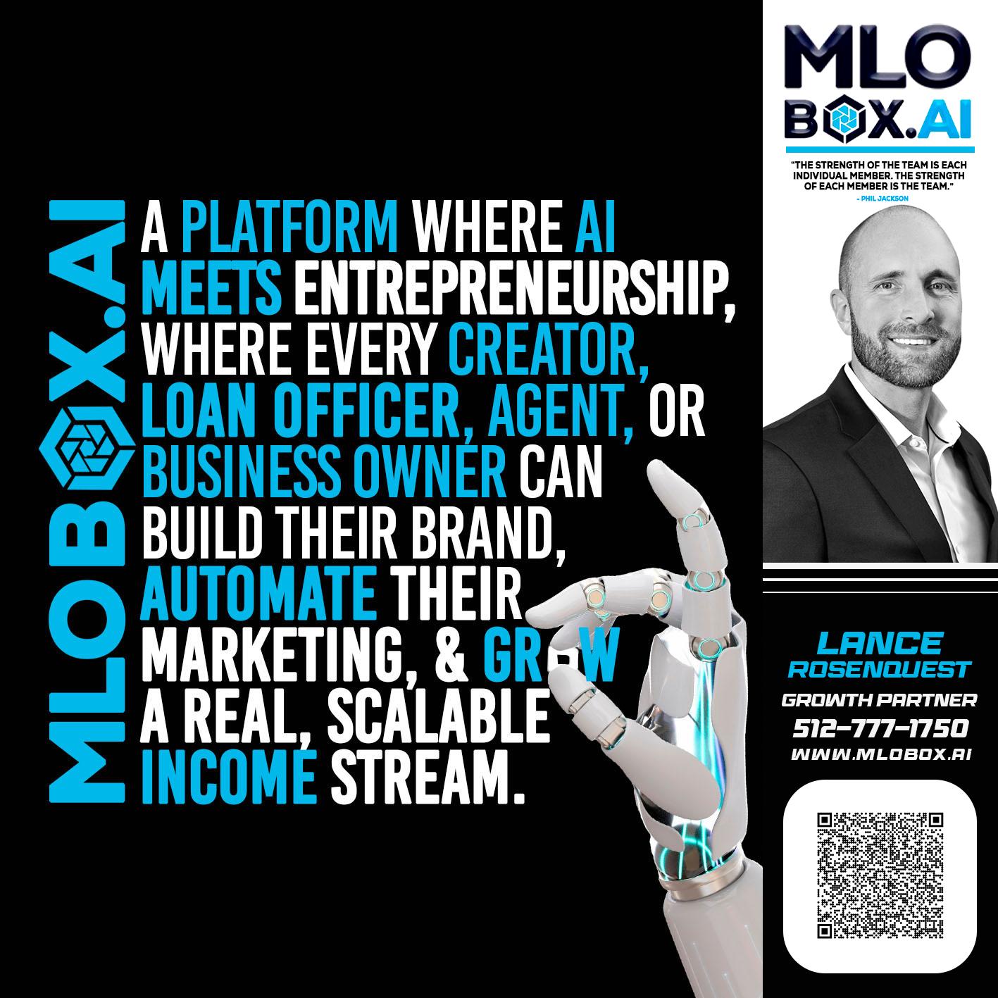 A PLATFORM - Lance Rosenquest -Mortgage Advisor